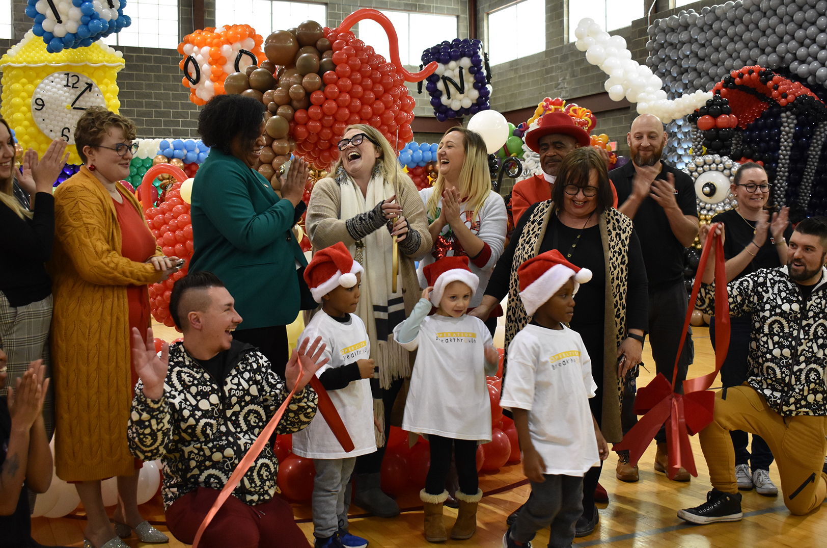 Big Balloon Build Ribbon Cutting 03