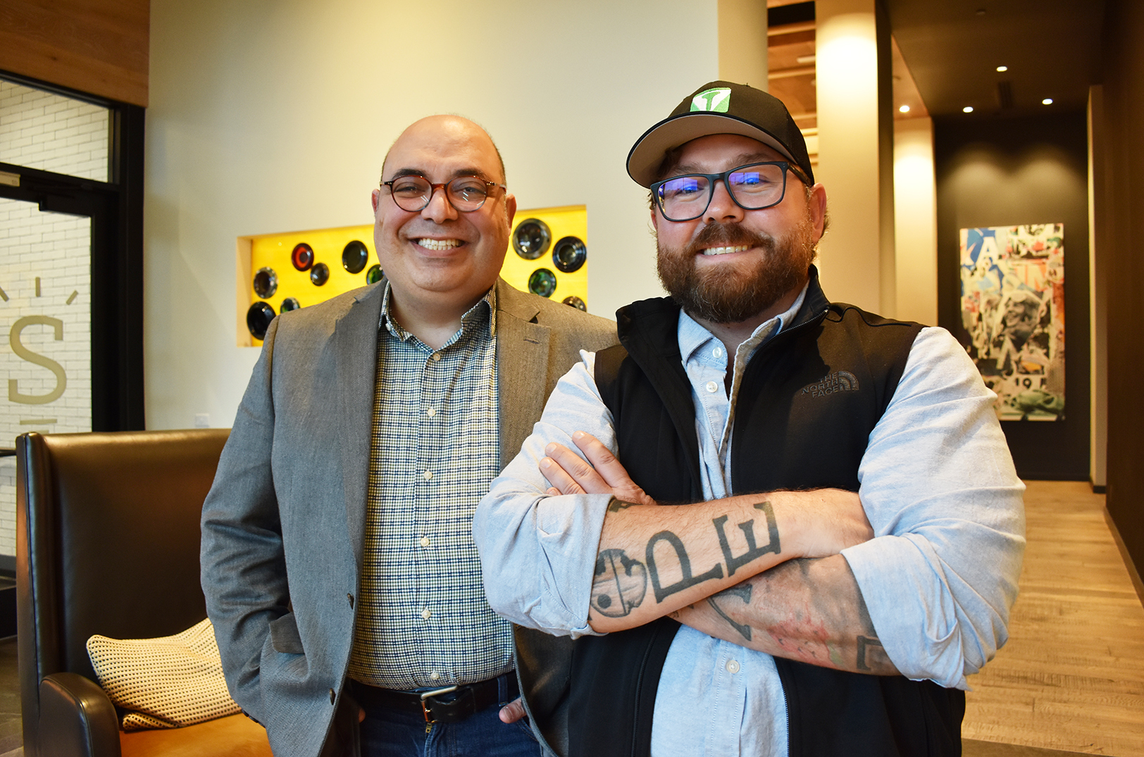 Moe Hamid and Mark Lukenbill, Mpruv Golf