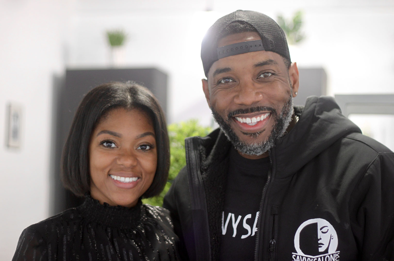 Lenora and Rickey Leathers, Savvy Salon KC; photos by Nikki Overfelt Chifalu