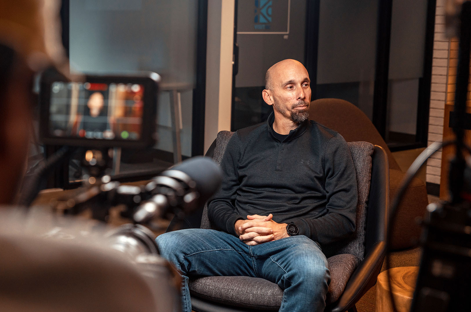 Randy Wasinger, CryptoSlam, behind-the-scenes interview for Startland News' Kansas City Startups to Watch in 2023; photo by Social Apex