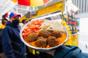 Halal Guys Falafel Platter