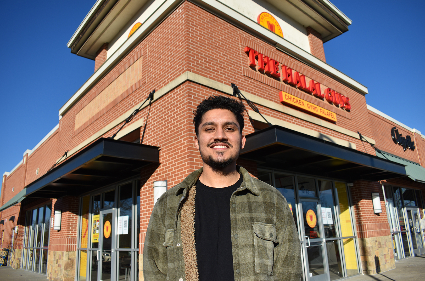 Osama Hanif, Halal Guys; photos by Channa Steinmetz, Startland News