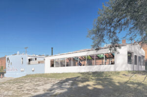 Ruthelle’s Exterior Alley rendering