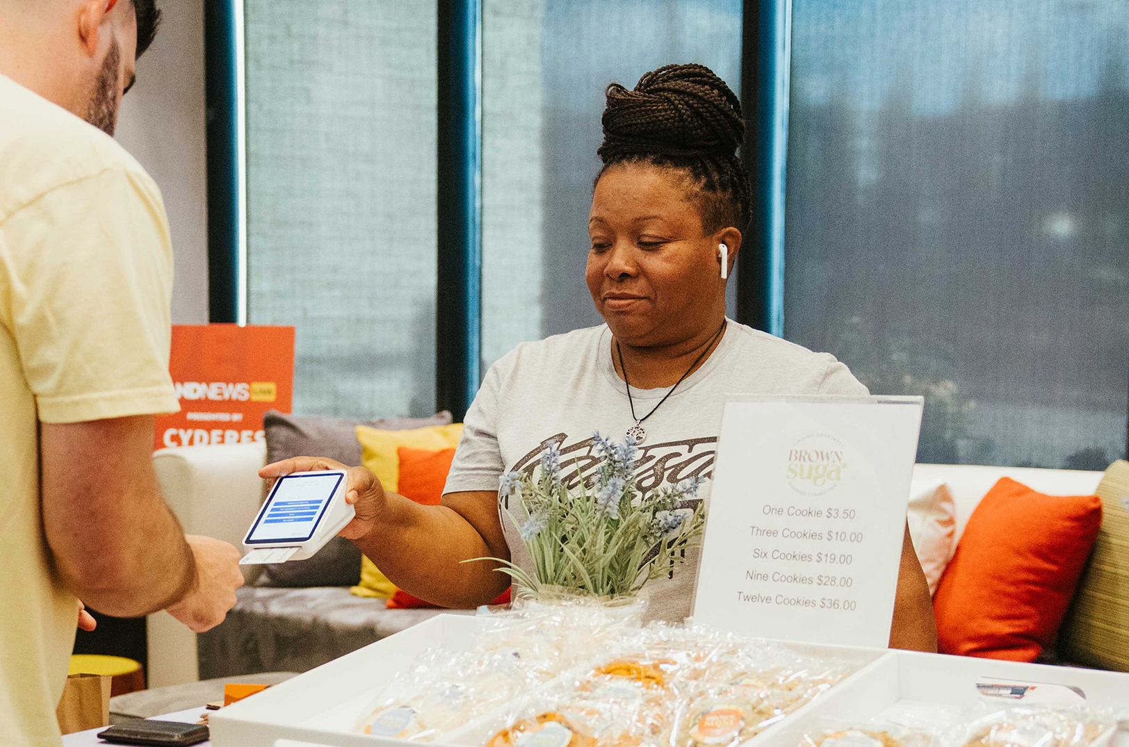 Brown Suga Bakes at Startland News LIVE