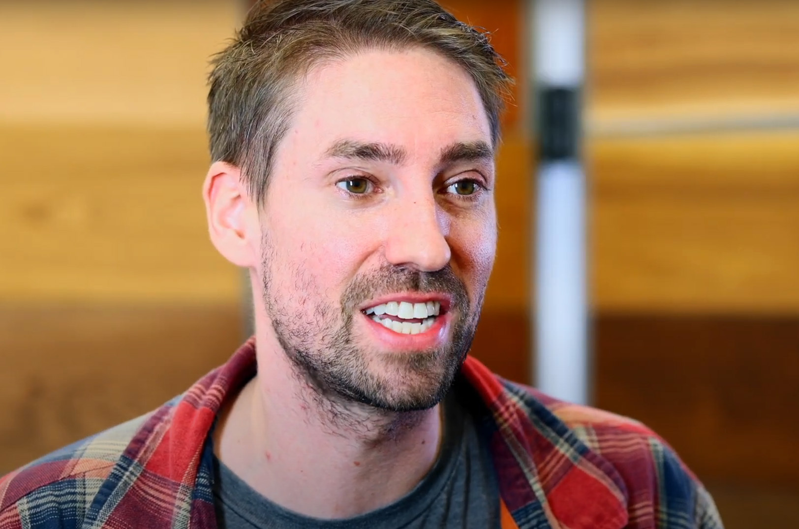 Josh Lorg, J Thomas Home; KU alum and reverse pitch subject at Startup Jayhawk