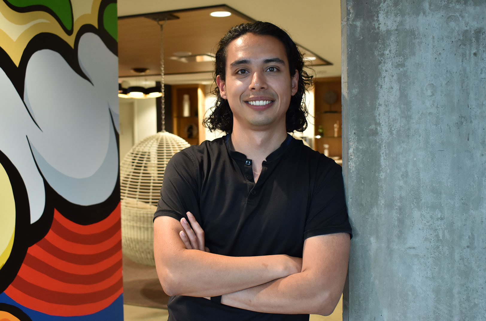 Jonathan Ruiz, EB Systems; photo by Channa Steinmetz, Startland News