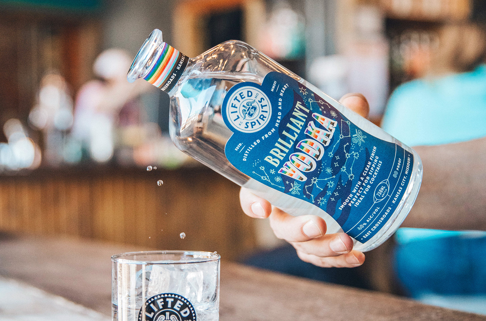 “Be Brilliant, Be You” by Lifted Spirits Distillery