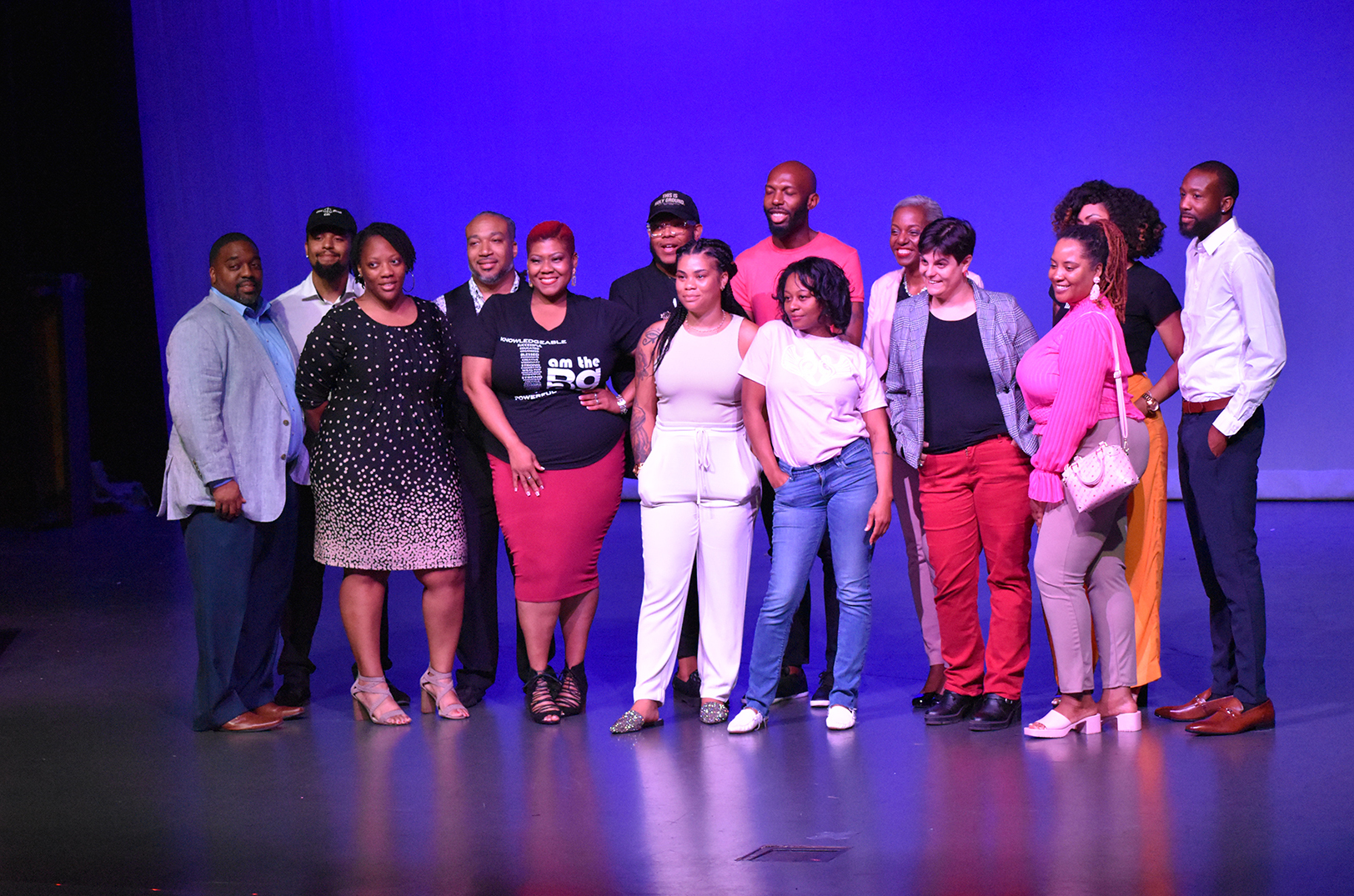Cohort member at The Porter House KC's Pitch Night; photo by Austin Barnes, Startland News