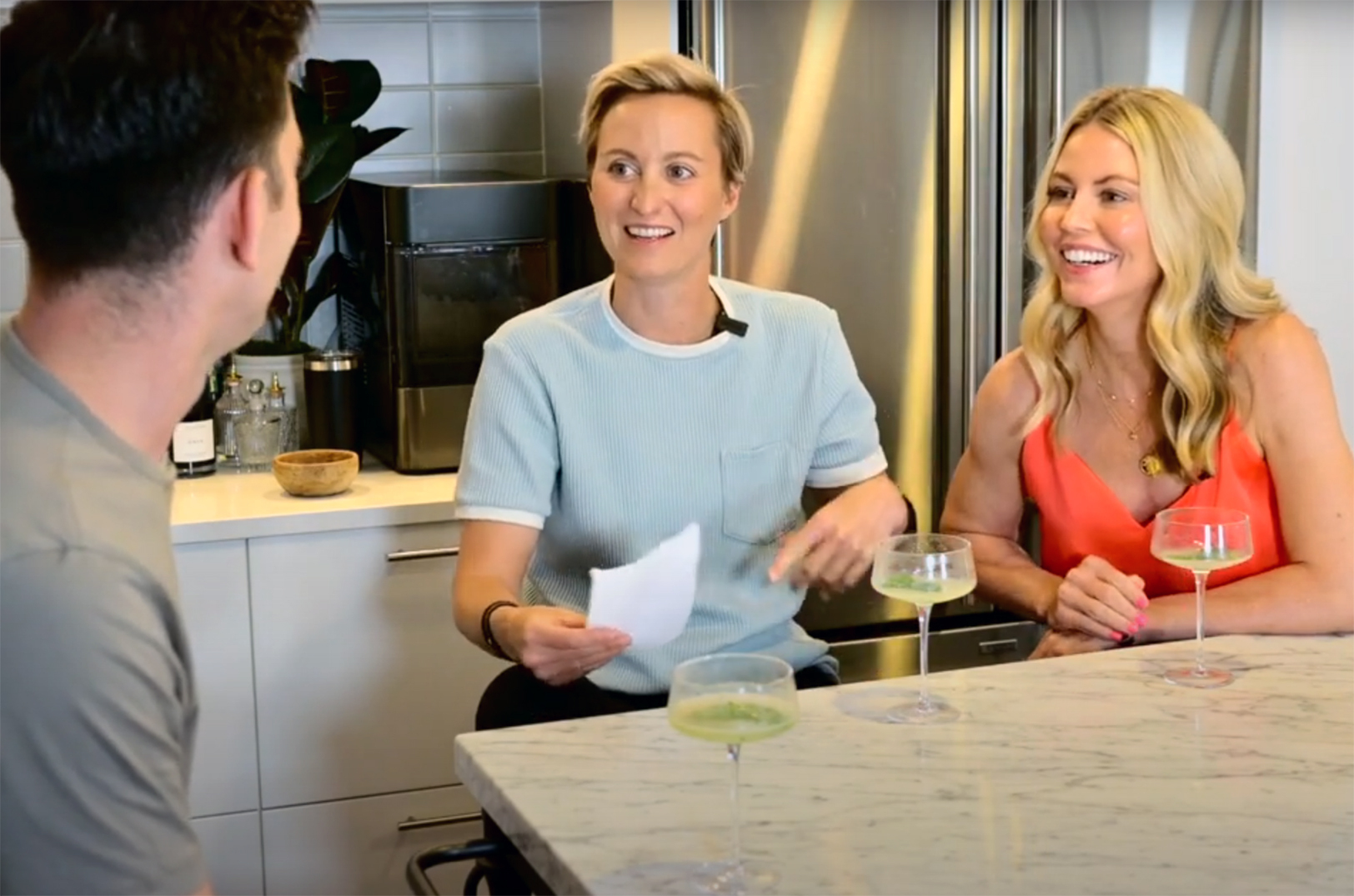 Andy Rieger, J. Rieger, with Hailee Bland Walsh and Ashley Kendrick, on the Behind the Bar with Ashley and Hailee podcast