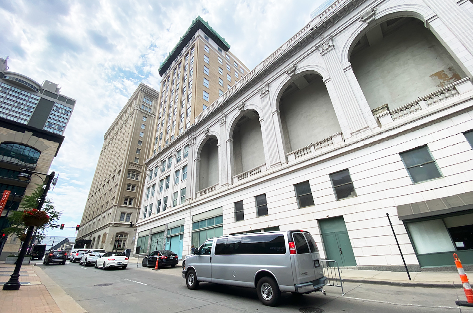 Midland office building at 13th and Baltimore in downtown Kansas City; Startland News photo