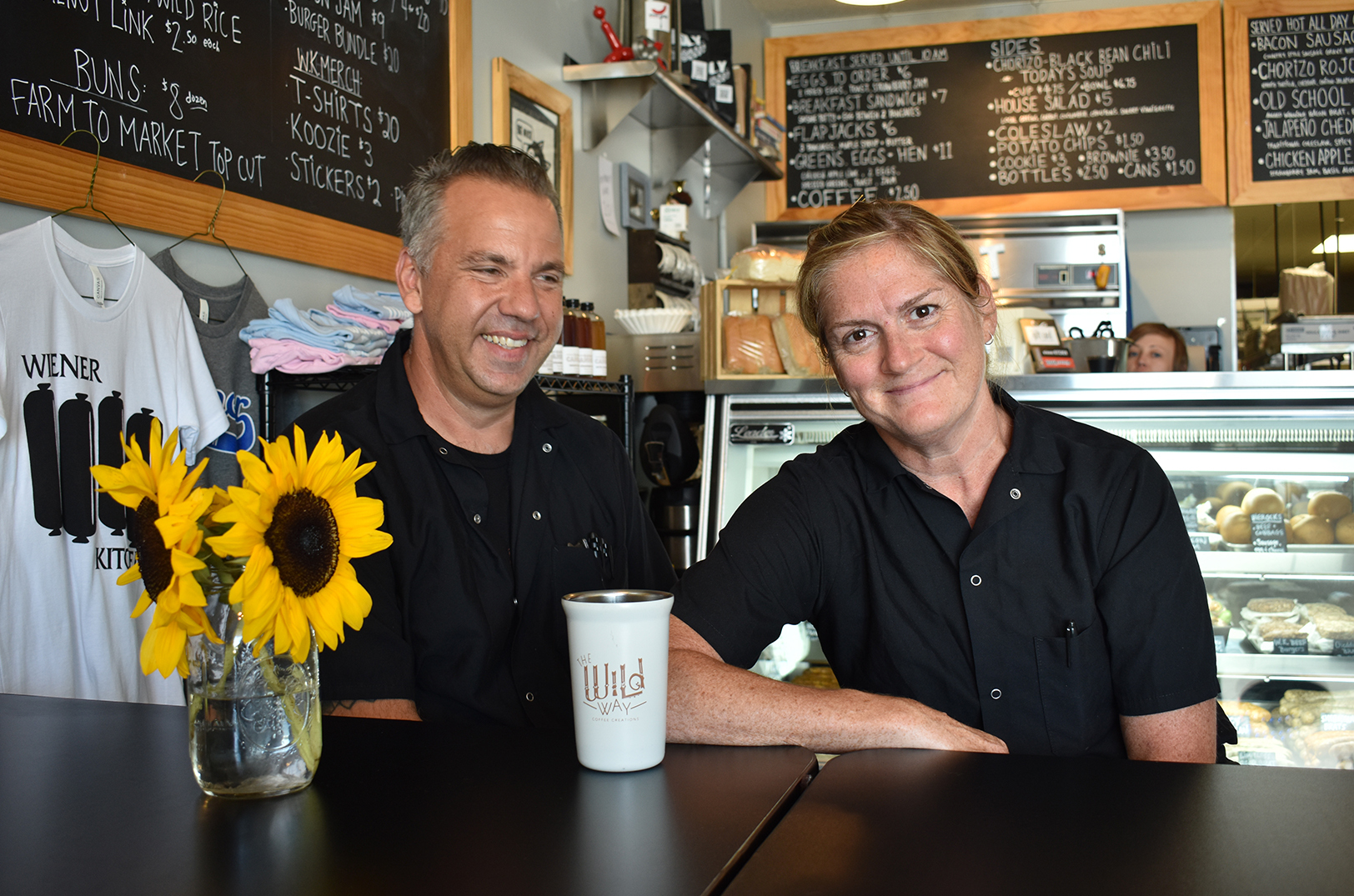Dave Derr and Jessica Rush, Wiener Kitchen; photo by Channa Steinmetz, Startland News