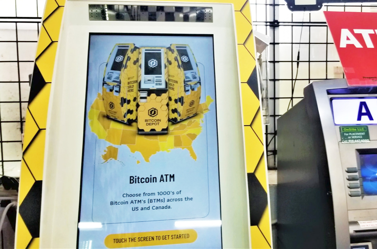 Cryptocurrency ATMs are plentiful in lower-income neighborhoods around Kansas City; photo by Barbara Shelly, The Kansas City Beacon