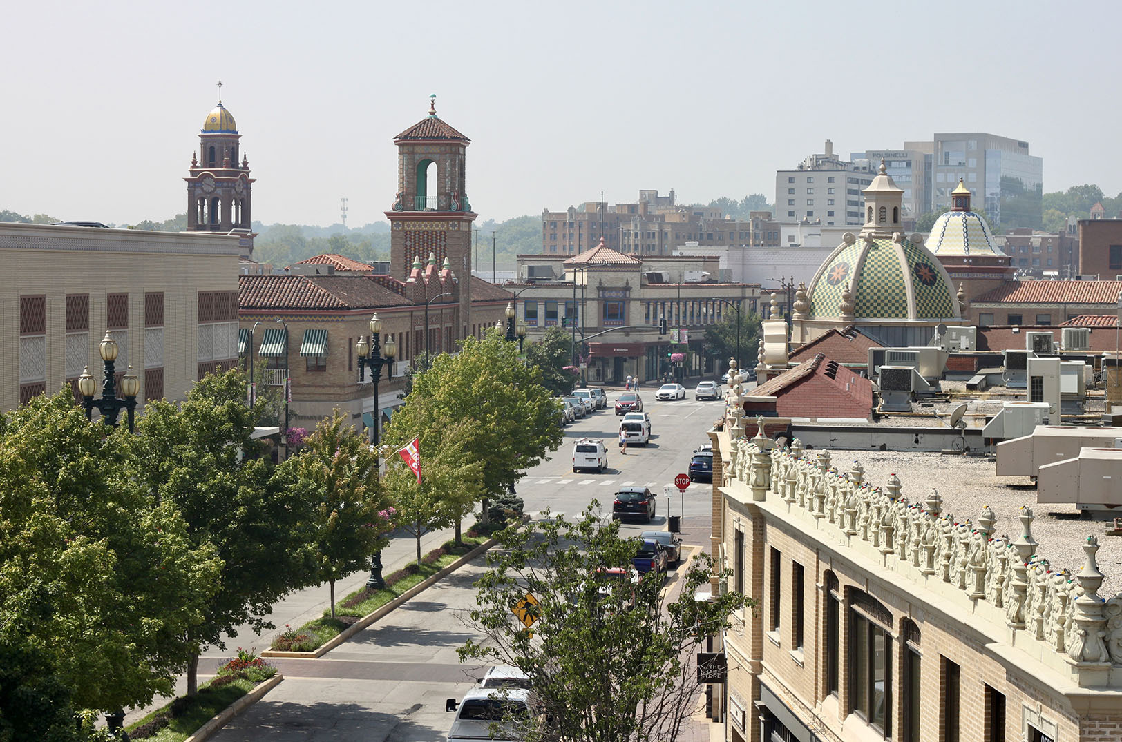 The Country Club Plaza, Kansas City, September 2023; photos by Nikki Overfelt Chifalu, Startland News