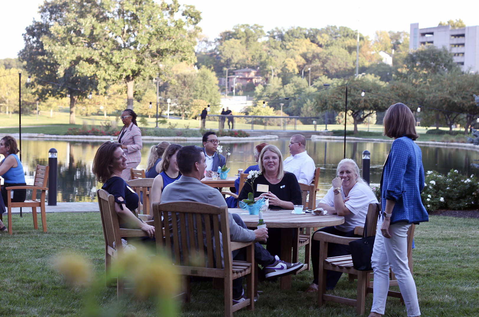 Deangela Burns-Wallace Kauffman Foundation Blue Carpet 05