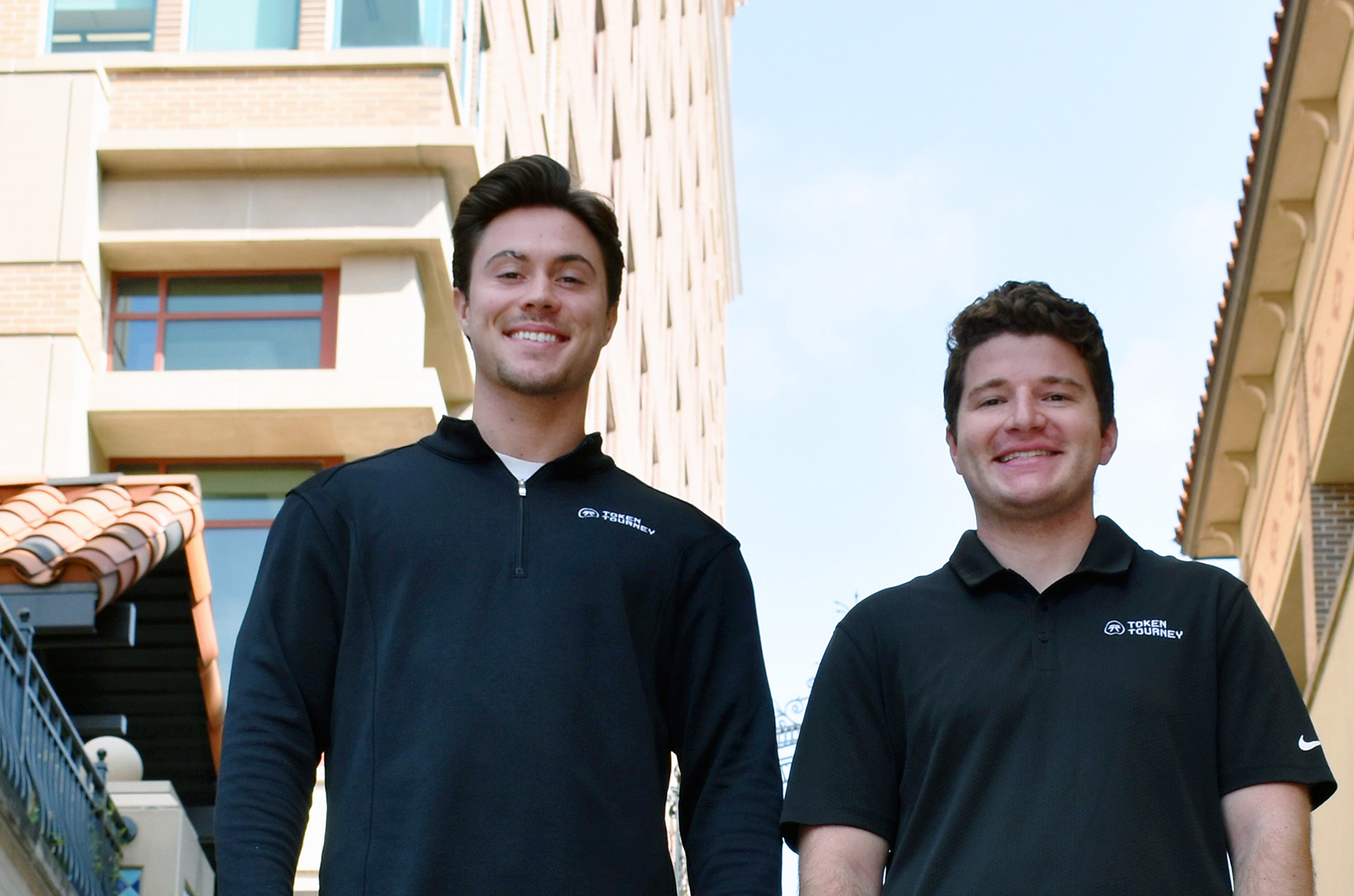 Sam Shortall and Davis Engle, TokenTourney; photo by Taylor Wilmore, Startland News