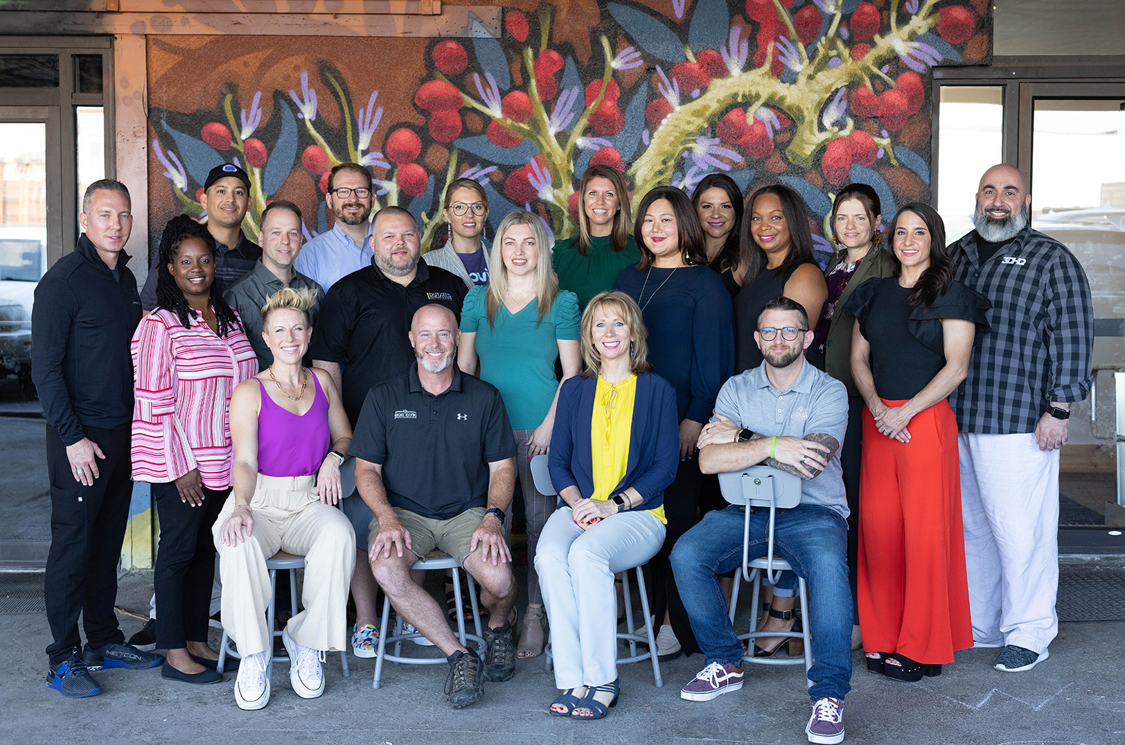 Entrepreneurs in the 13th cohort of ScaleUP! Kansas City; photo courtesy of the UMKC Innovation Center
