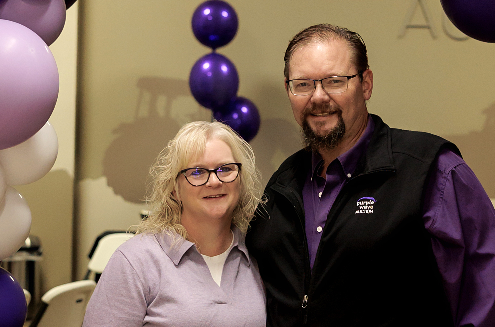 Suzy and Aaron McKee, Purple Wave