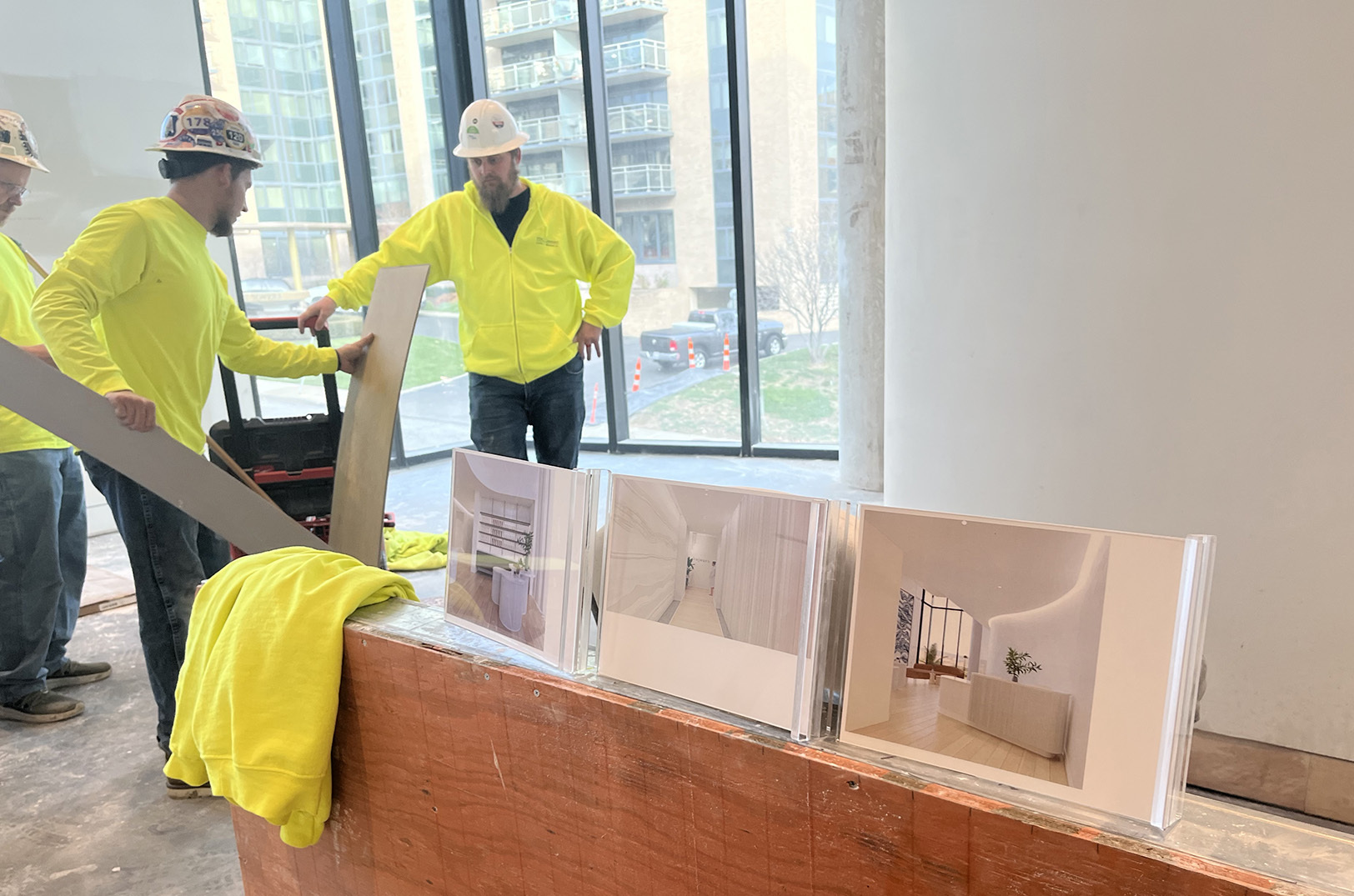 The in-the-works Sojourn Spa space within the Cascade Hotel on the Country Club Plaza; photo courtesy of Trozzolo Communications
