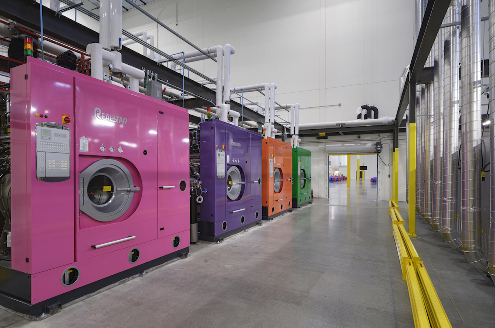 Interior of Nuuly's new fulfillment facility near Raymore; photo courtesy of the KCADC