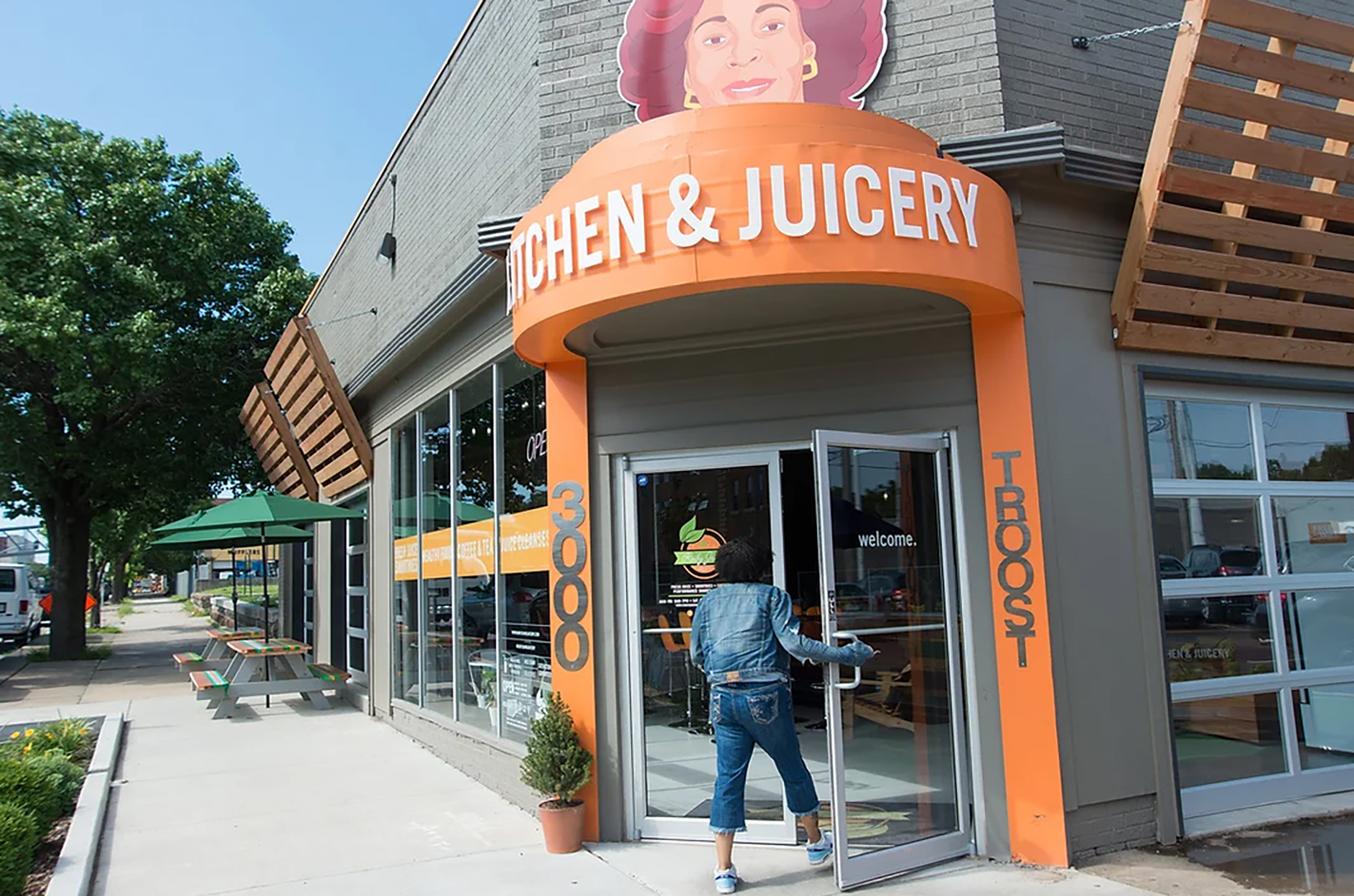 Ruby Jean’s Kitchen & Juicery on Troost; photo by Joyce Smith, Flatland