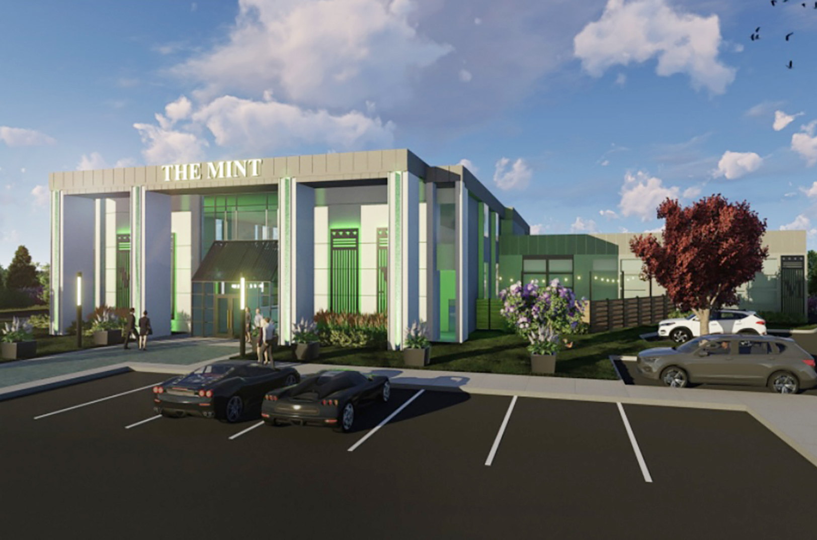 The Mint in Lenexa; rendering courtesy of Steve Beaumont