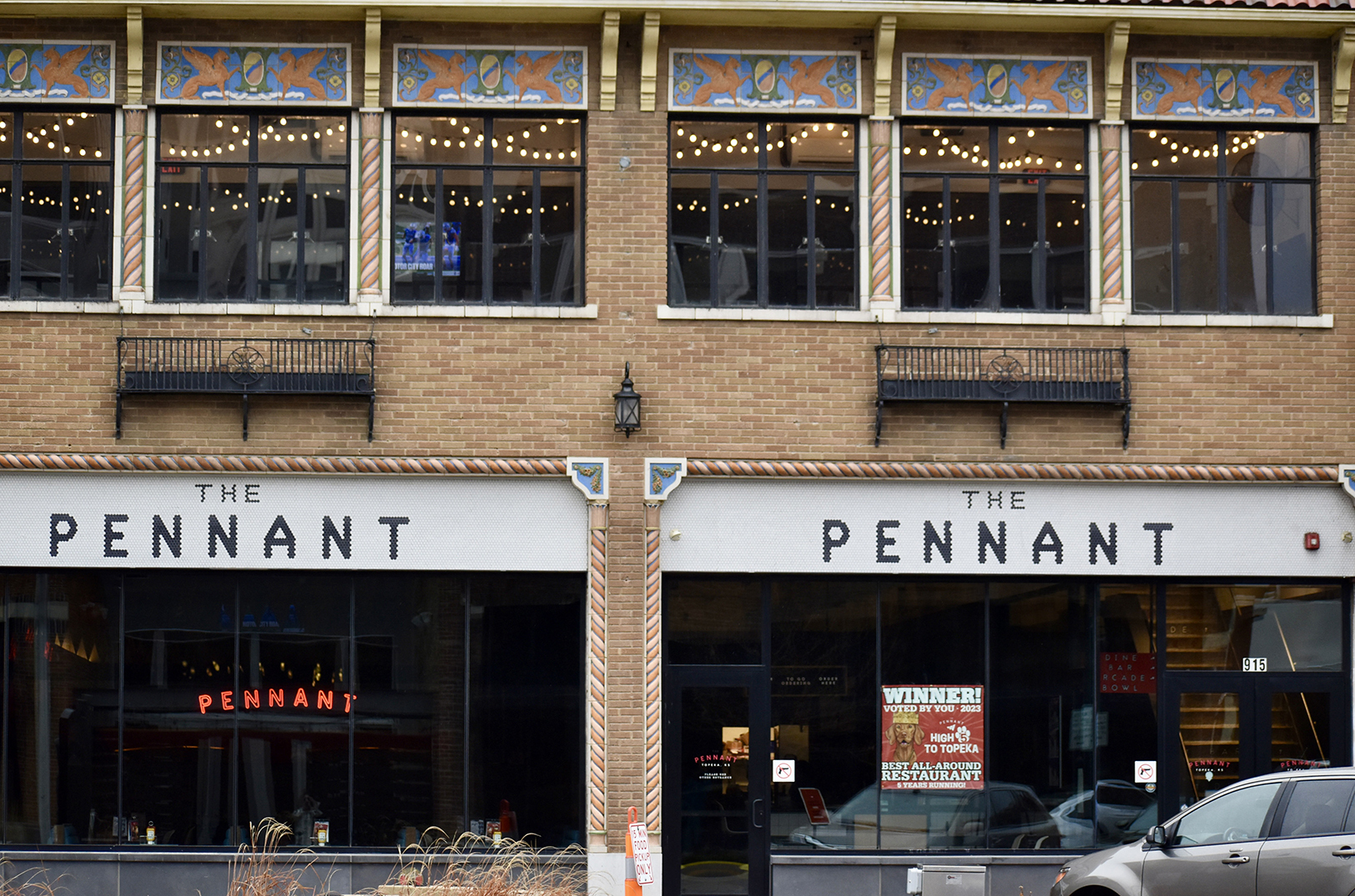 The Pennant in downtown Topeka; photo by Nikki Overfelt Chifalu, Startland News