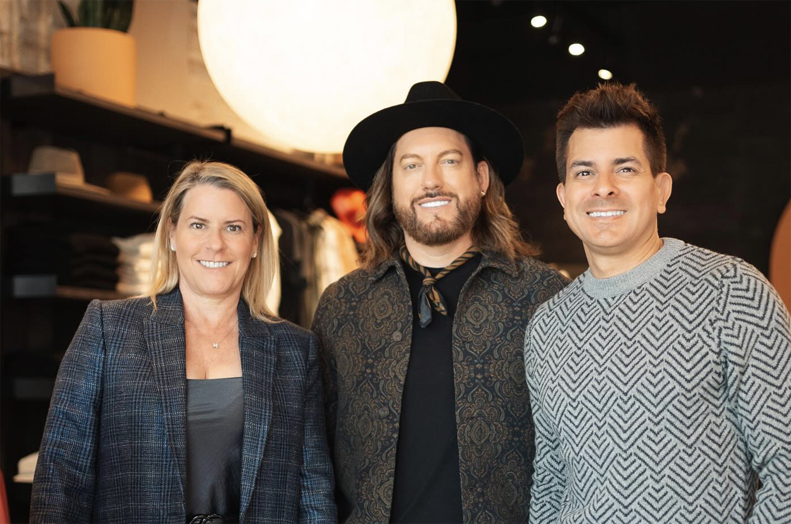 Elise Alexander, Buck Wimberly, and Joey Mendez, LUNA by ULAH; photo courtesy of ULAH