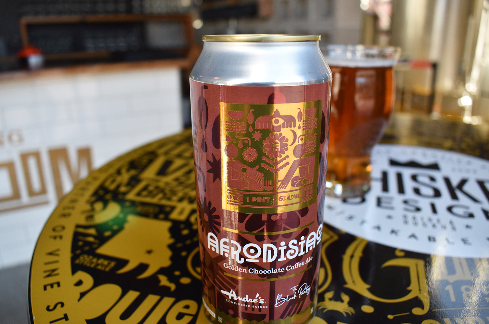 ‘Afrodisiac’ Ale at Vine Street Brewing; photo by Taylor Wilmore, Startland News