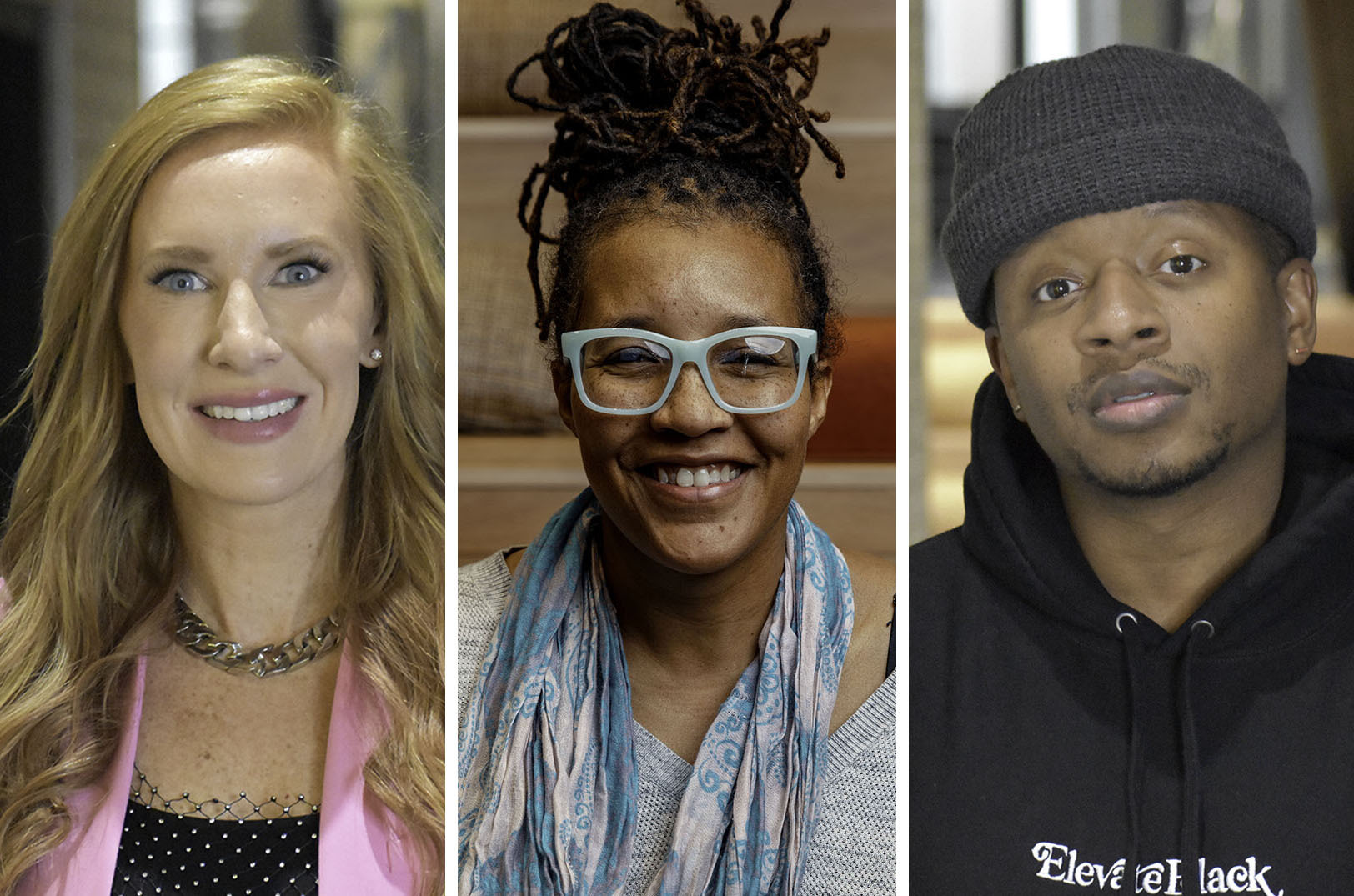 Ruth Shrauner, Poshed On The Go; Dr. Brandy Archie, AskSAMIE; and JQ Sirls, Storytailor