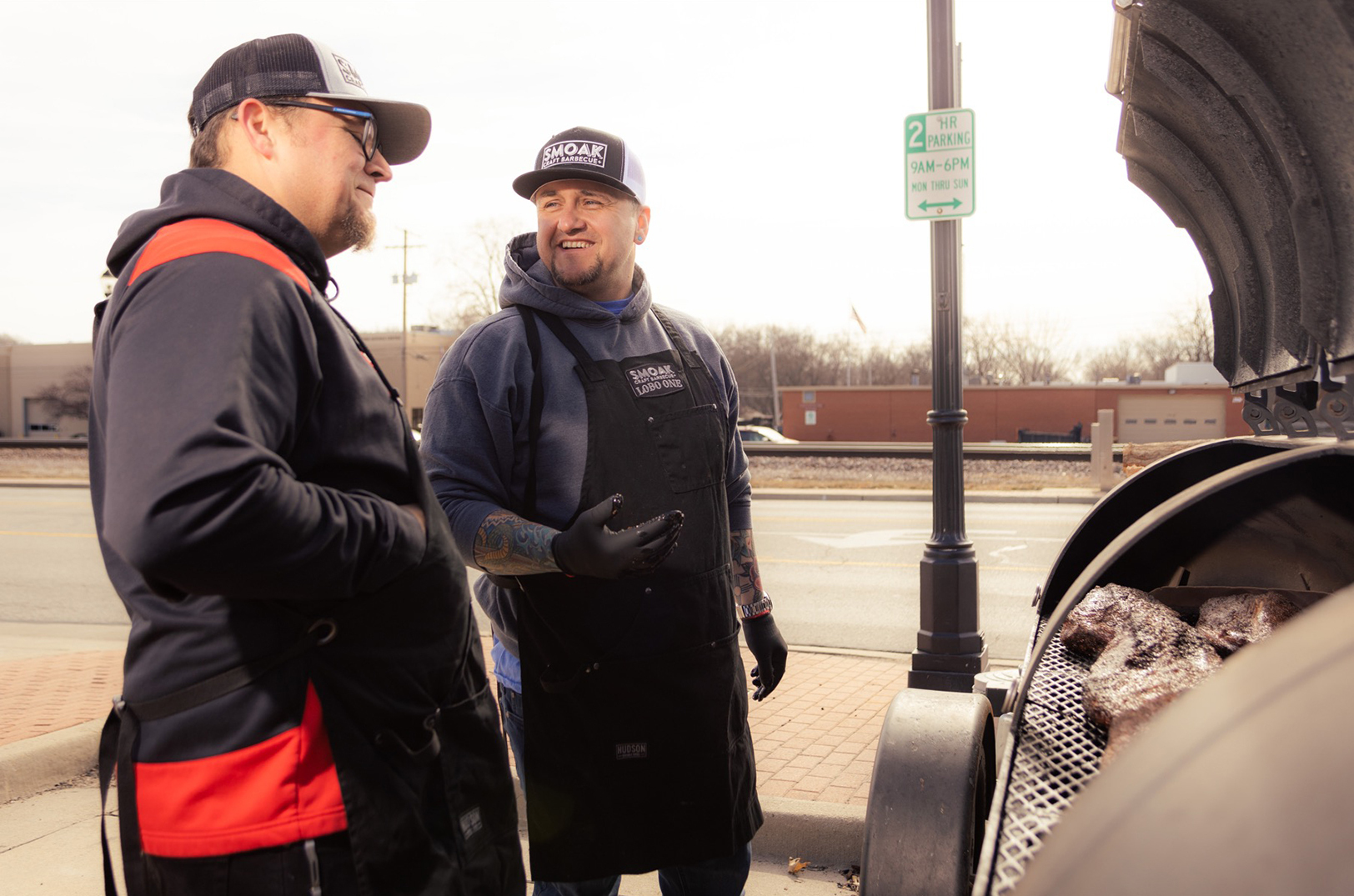 Cade and Seth Colson, SMOAK Craft Barbecue+; photo by Zach Bauman