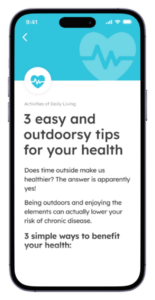 Recovery+ Daily Activity Card 2