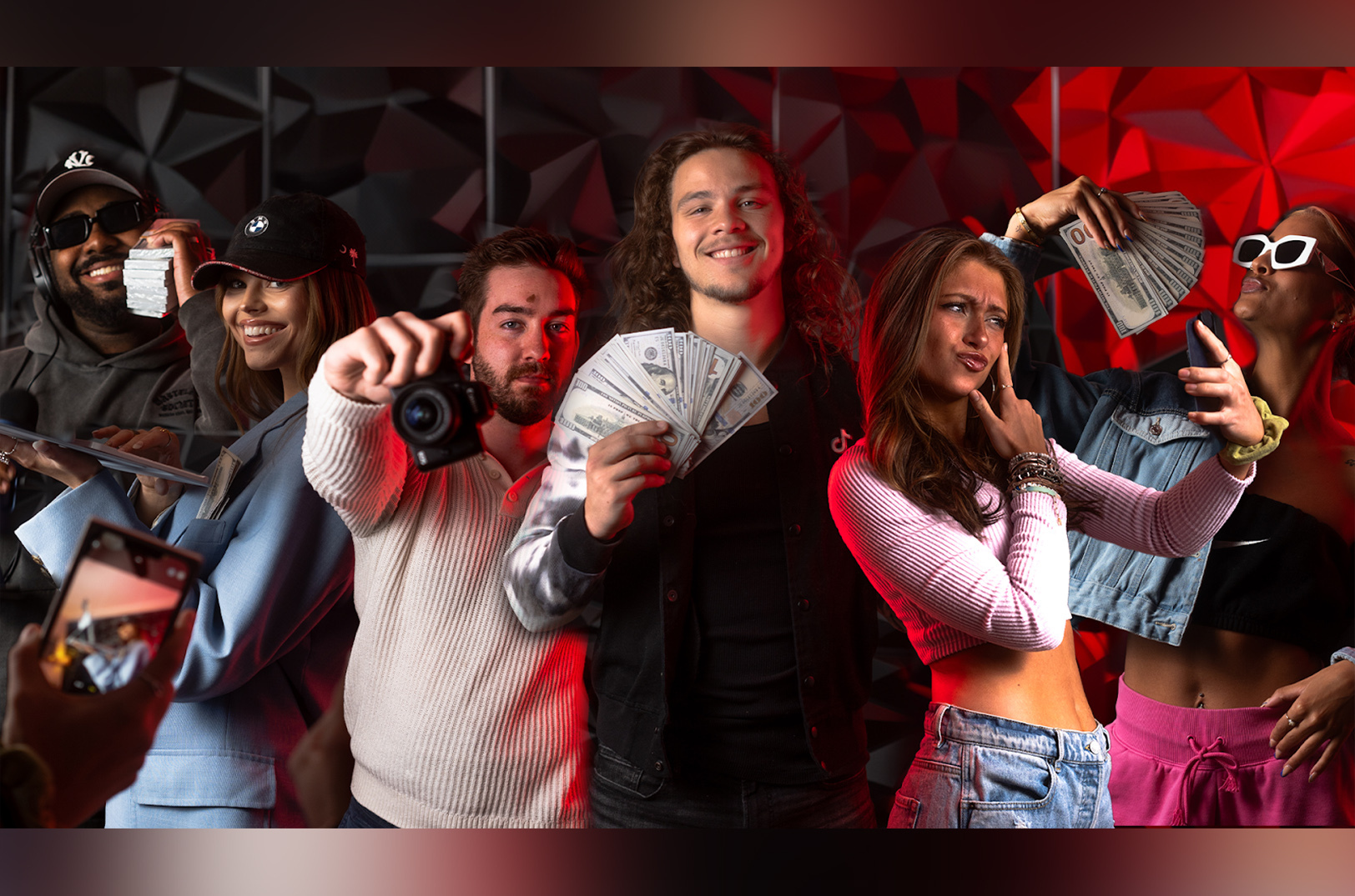 The TRNDSTTRS team; photo illustration courtesy of TRNDSTTRS