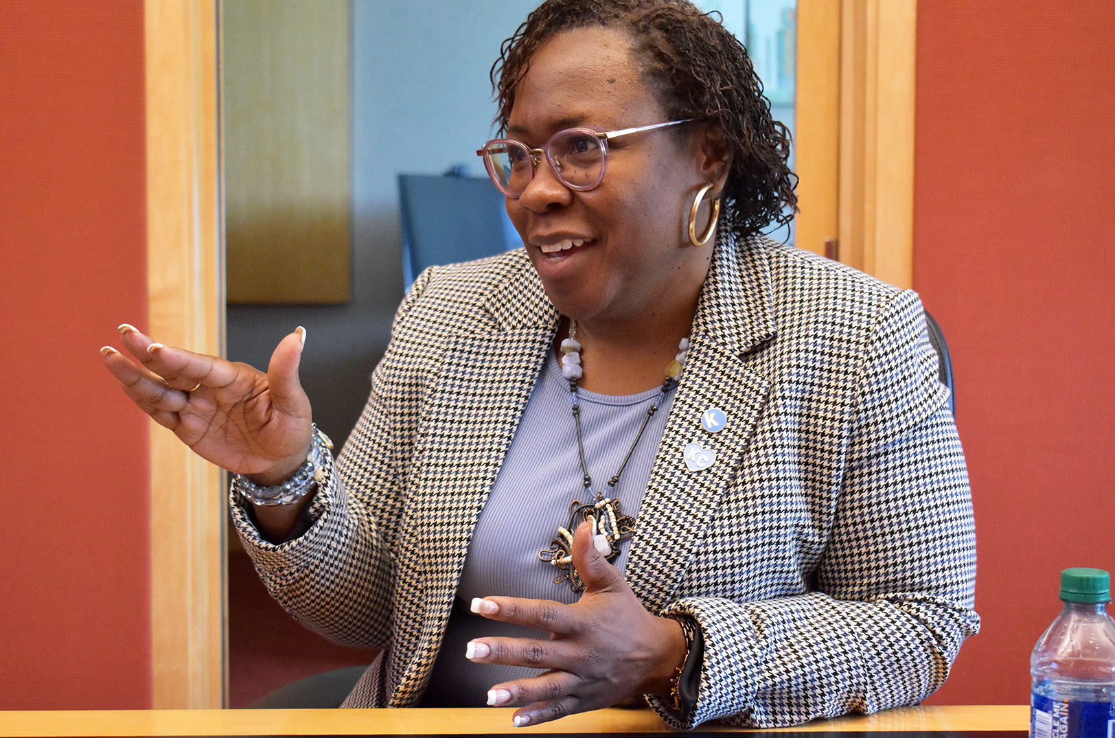 Dr. DeAngela Burns-Wallace, president and CEO of the Ewing Marion Kauffman Foundation; photo by Taylor Wilmore, Startland News