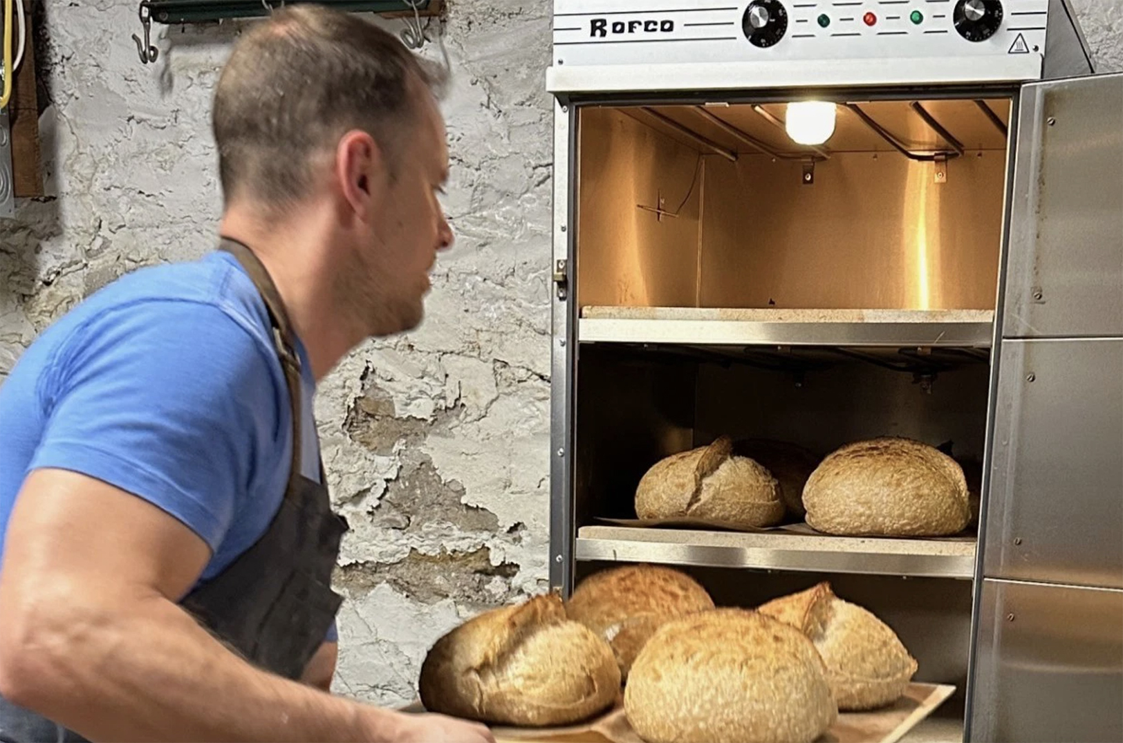 Jon Szajnuk reignited his languishing sourdough starter during the pandemic: 20,000 loaves later, he’s looking for a bakery space to expand his home-based business Jonny Bakes; photo by Jill Wendholt Silva, Flatland