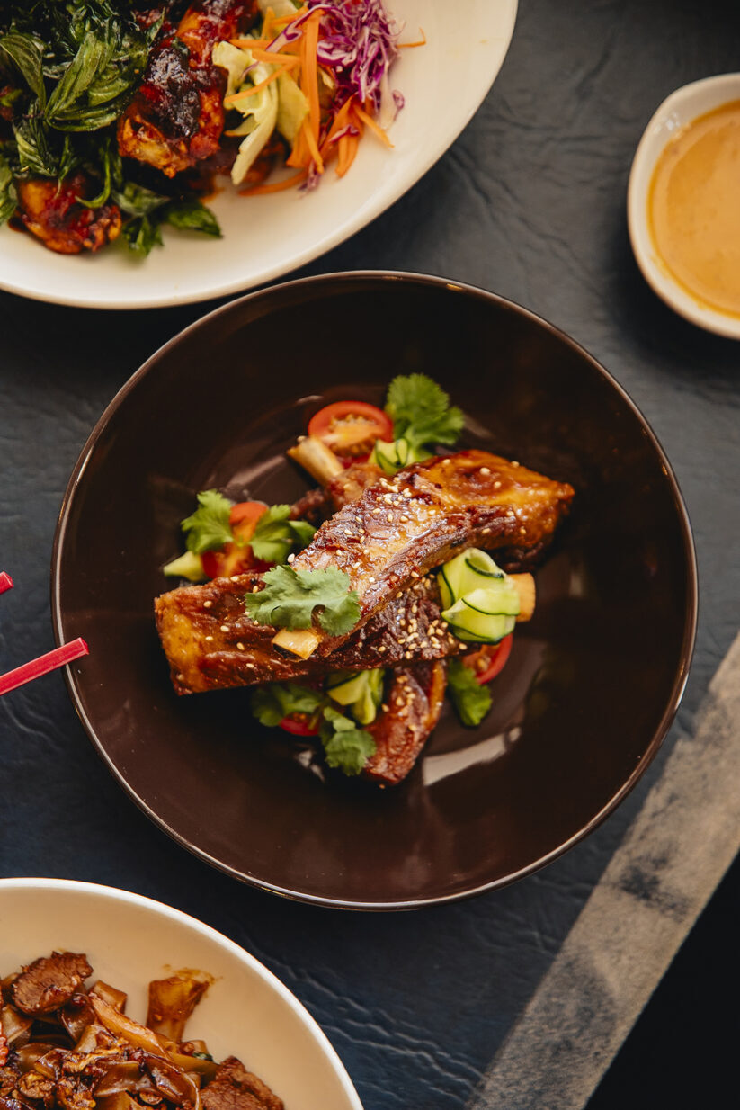 Thai Orchid Honey Garlic Soy Ribs