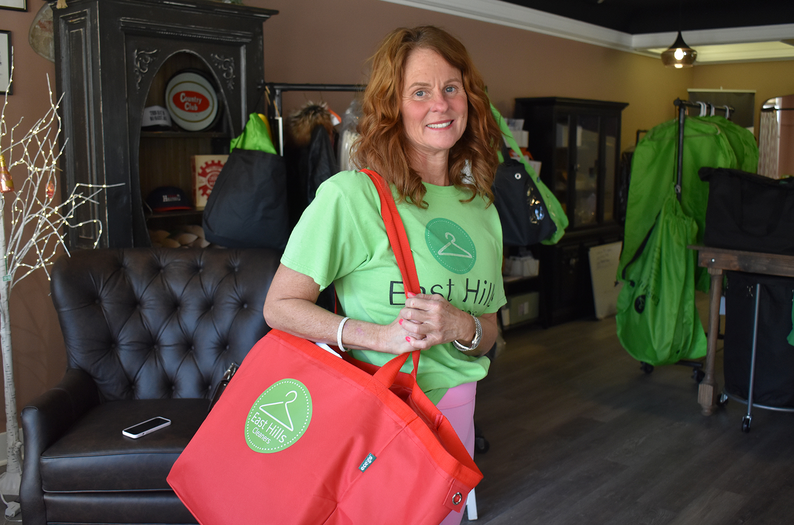 Tonya McCrea, East Hills Cleaners; photo by Taylor Wilmore, Startland News