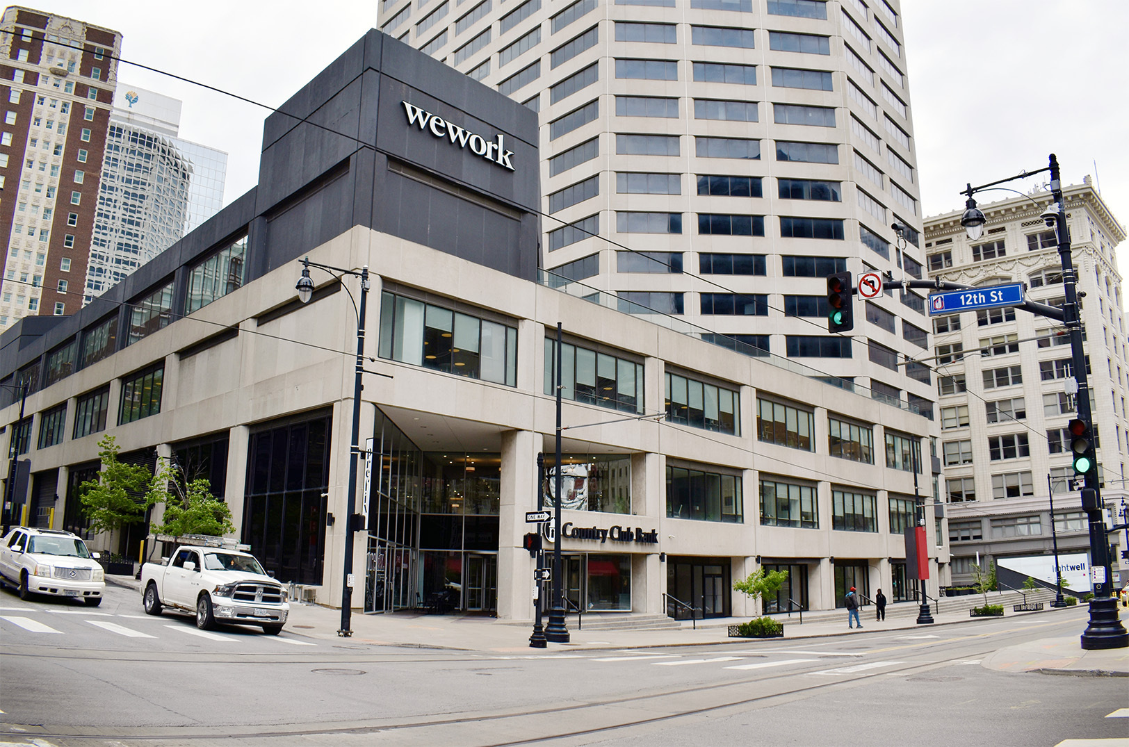 The lightwell building in downtown Kansas City, May 2024; photo by Nikki Overfelt Chifalu, Startland News