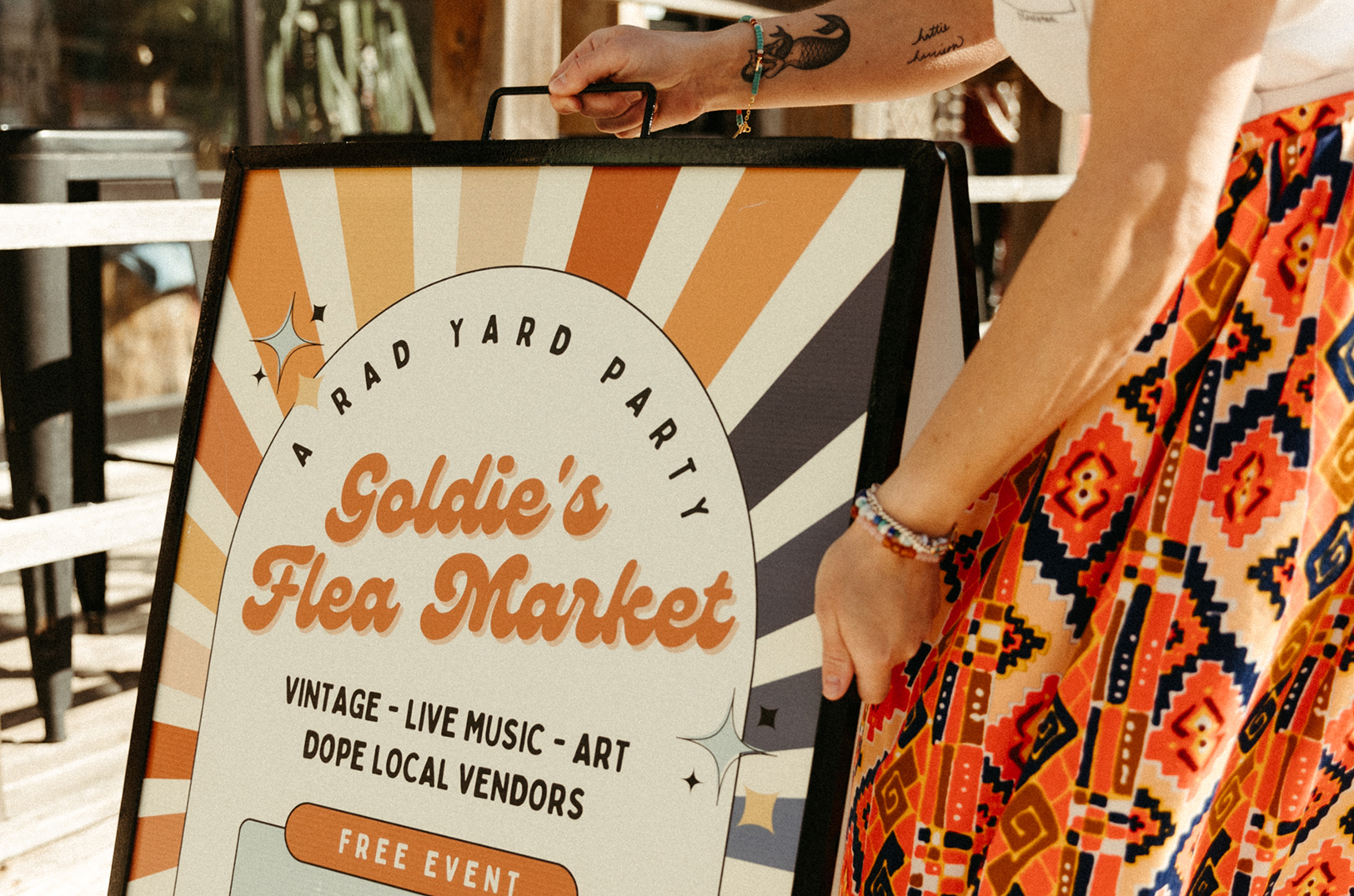 Goldies Flea Market; photo courtesy of Alex Uritis