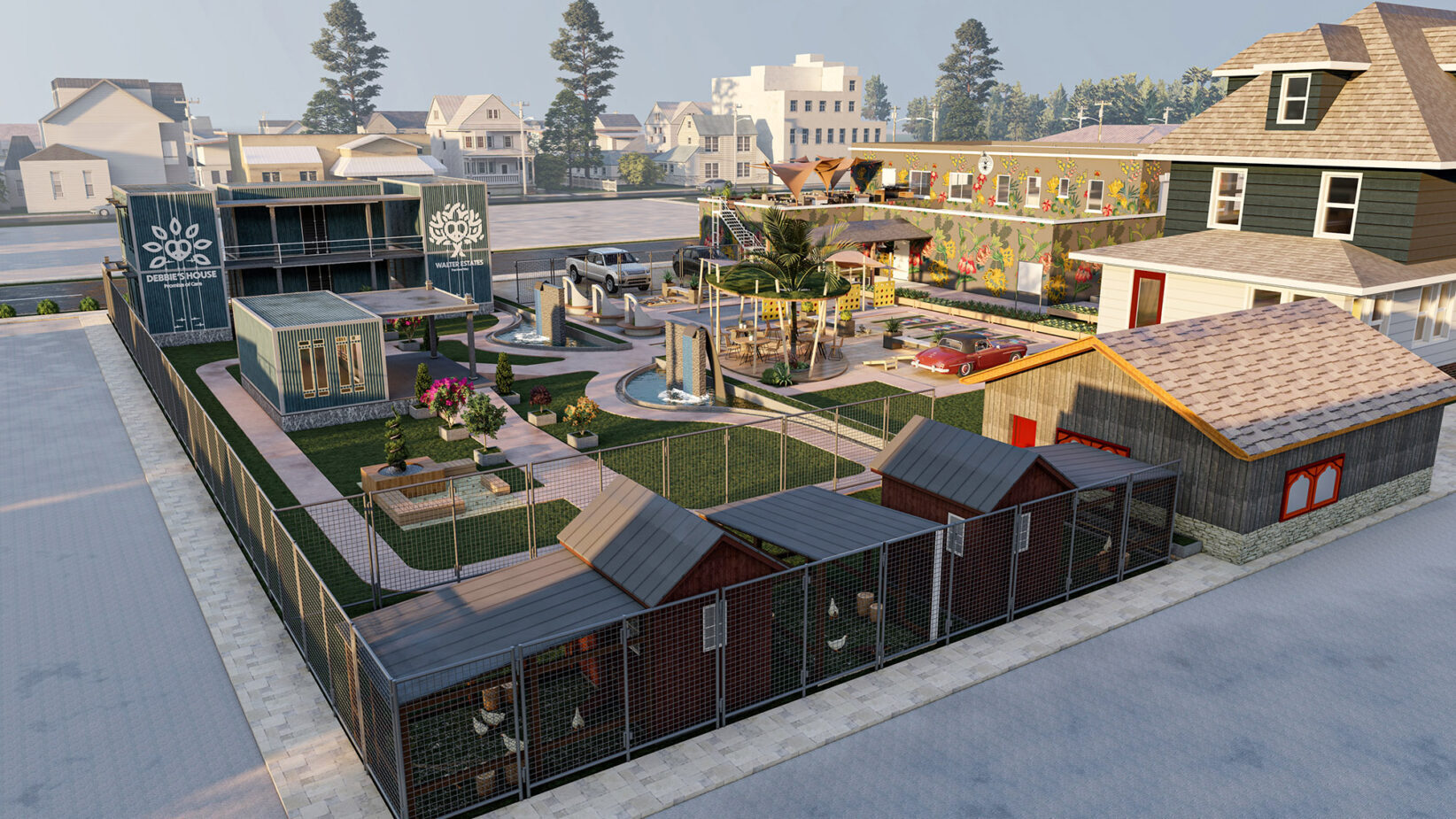 Ariel View of Utopia Point