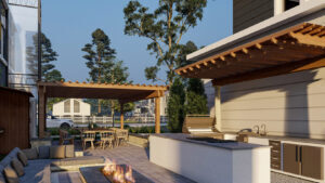 Outdoor Kitchen at Utopia Point