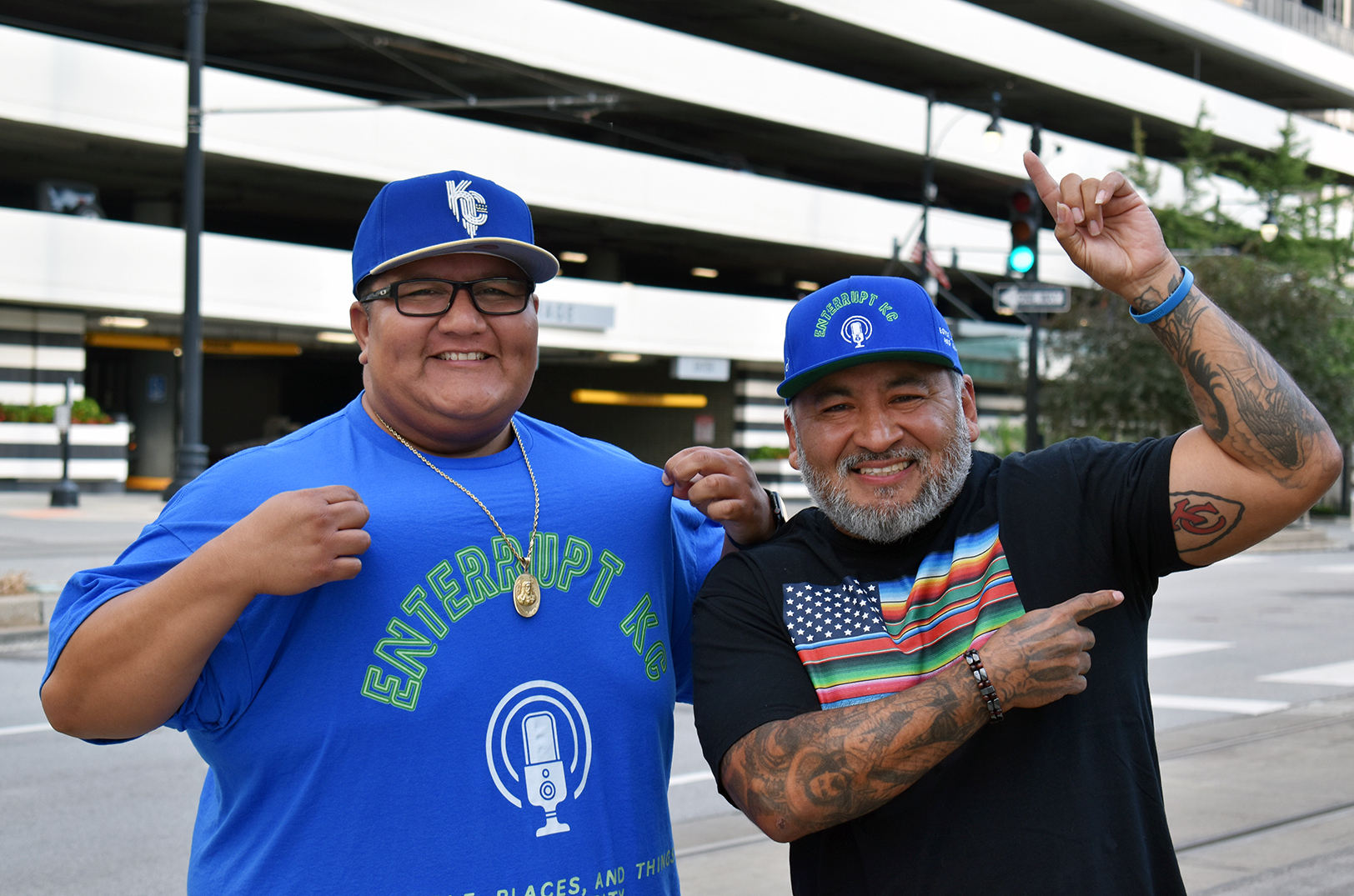 Jose “JL” Leon Jr. and Daniel “D.Rod” Rodriguez, Enterrupt KC; photo by Taylor Wilmore, Startland News