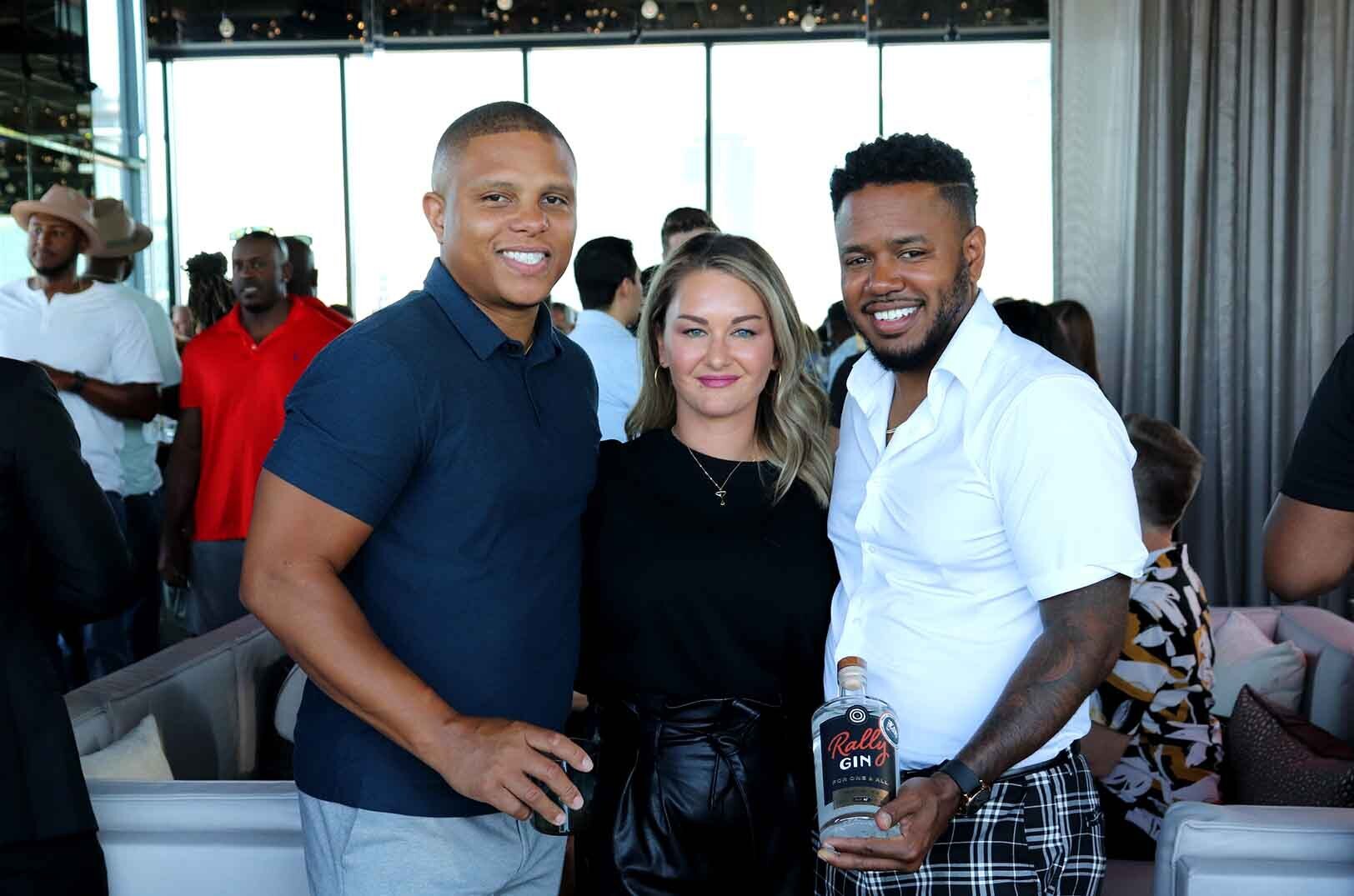 Tim McCoy, Alysha Daicy, and Desmond Carr, Rally Gin, Decoy Beverage Co.