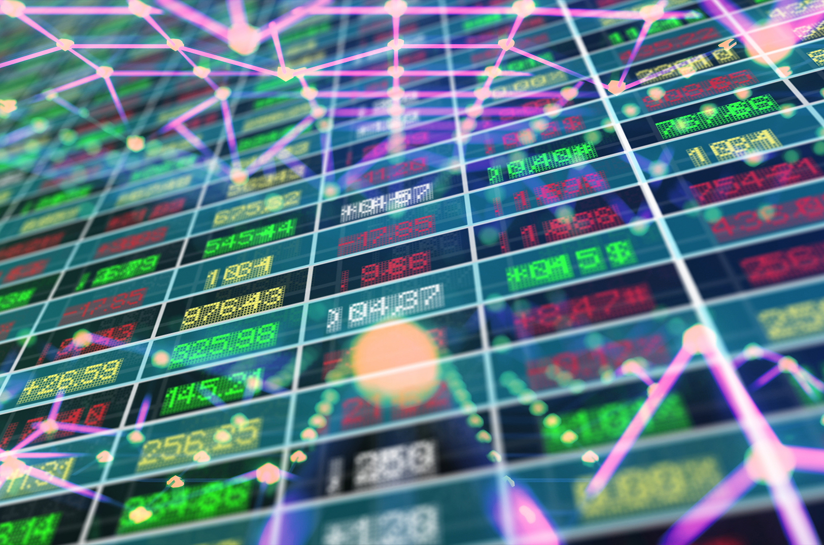 Financial charts with increasing profits; image presented by The Ferguson Smith Cohen Group at Morgan Stanley