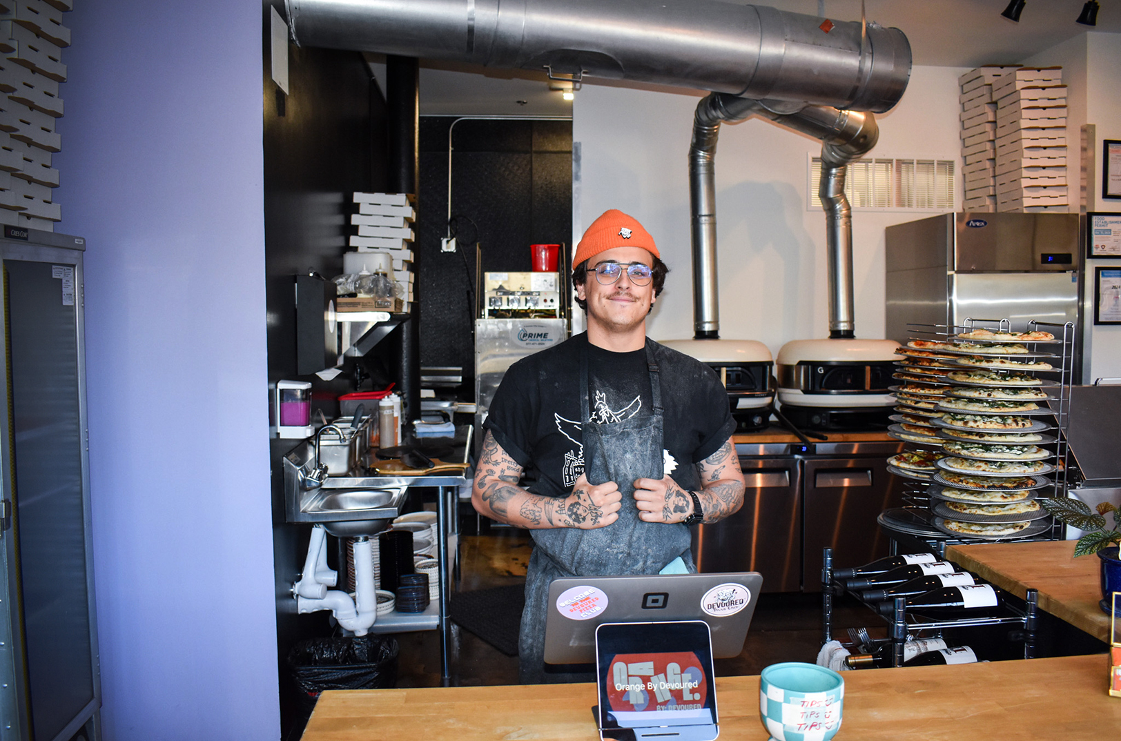 Jones Goldman, Orange By: Devoured; photo by Elyssa Bezner, Startland News