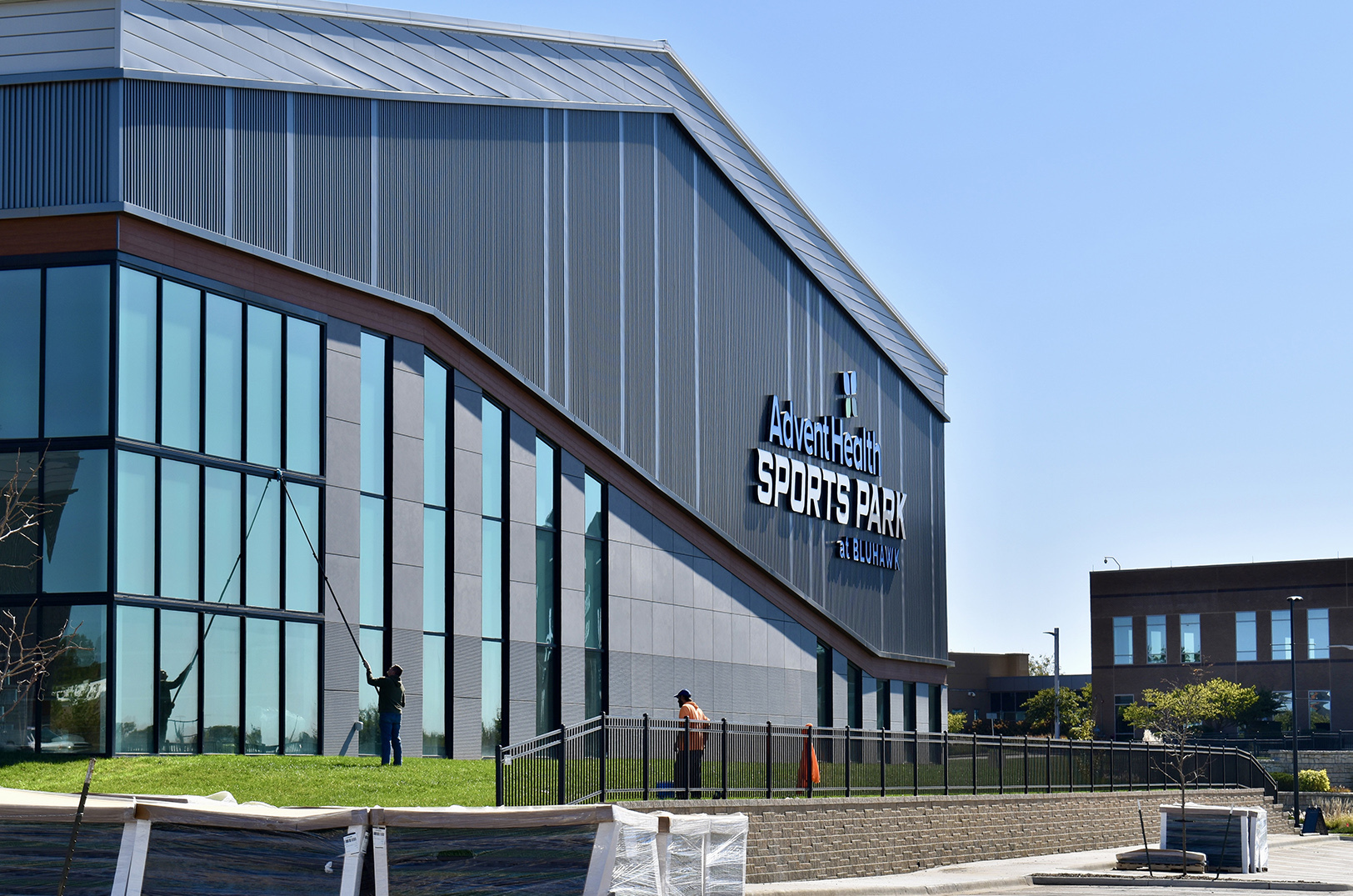 AdventHealth Sports Park at Bluhawk in Overland Park; photo by Nikki Overfelt Chifalu, Startland News