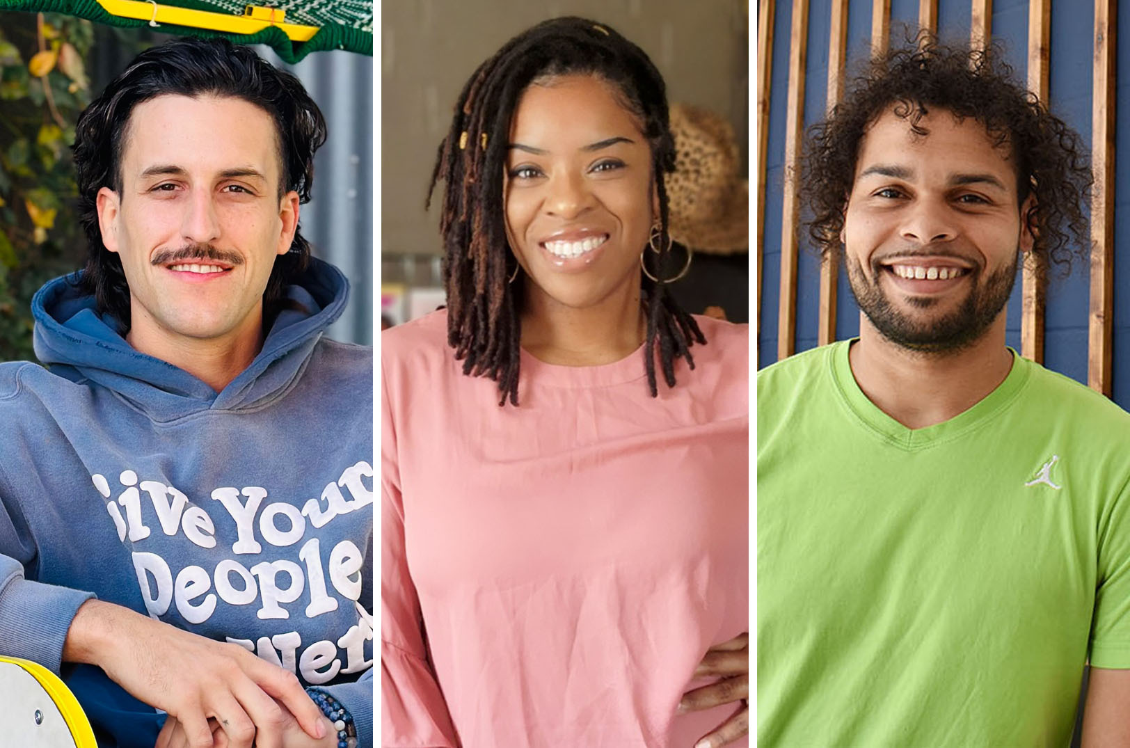 Among the AltCap Your Biz finalists: Atticus Sloan, EZ Pedicabs; Keliah Smith, CRWND Illustrations; and TJ Roberts, Kinship Cafe