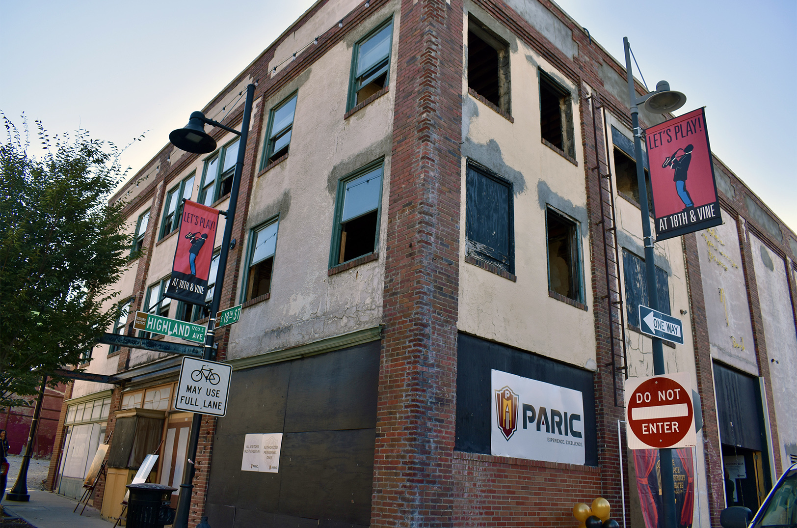 The Boone Theater — future home for the Black Movie Hall of Fame and the Black Repertory Theatre of Kansas City — in October 2024; photo by Nikki Overfelt Chifalu, Startland News