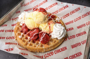 Chick-In Waffle sweet