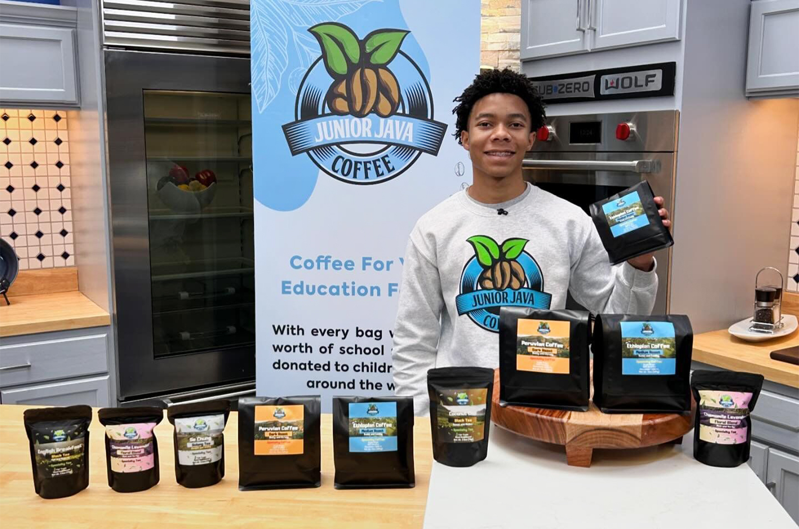 Noah Temple, Junior Java Coffee; courtesy photo