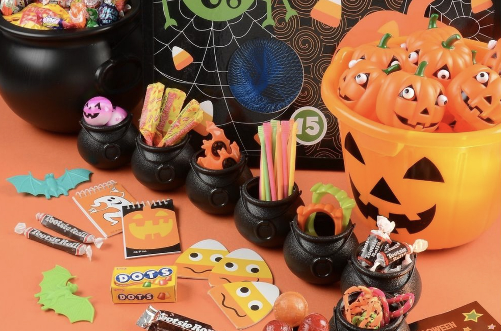 A selection of seasonal novelties from US Toy; photo courtesy of US Toy